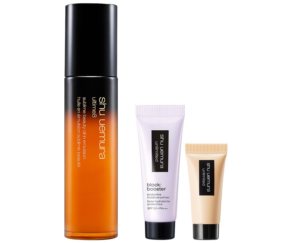ultime8 sublime skincare set (ultime8 sublime beauty oil in emulsion 75ml)